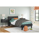  Signature Design by Ashley Socalle EB1865B1 Twin Panel Platform Bed IMAGE 6