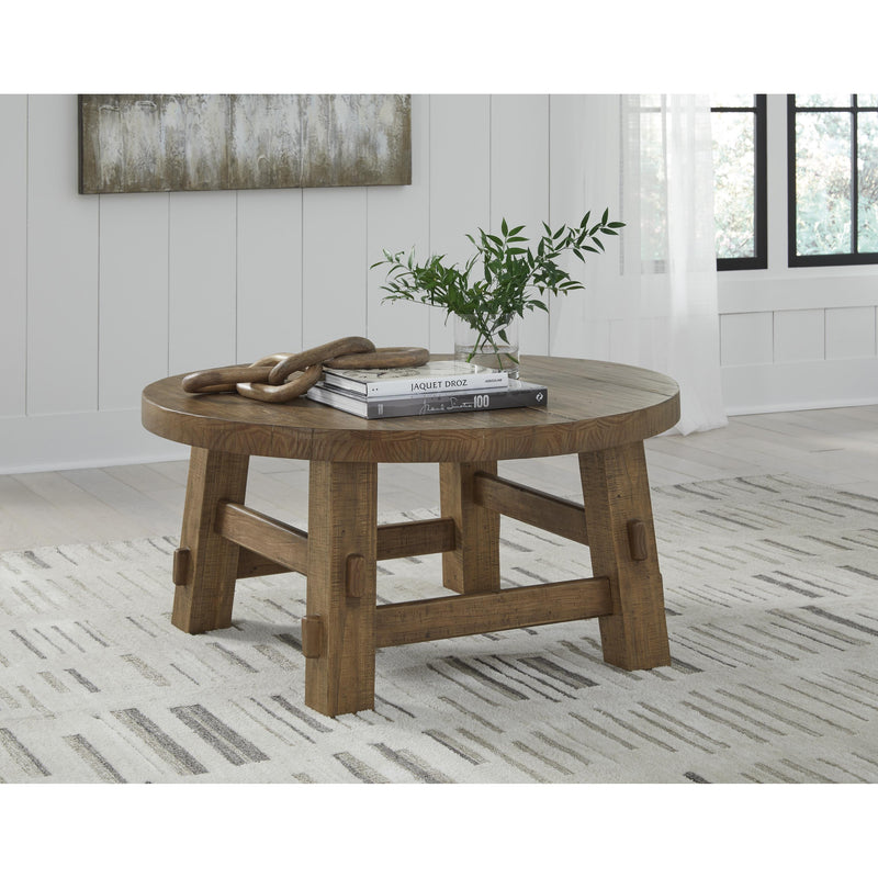  Signature Design by Ashley Mackifeld T724-8 Round Cocktail Table IMAGE 4