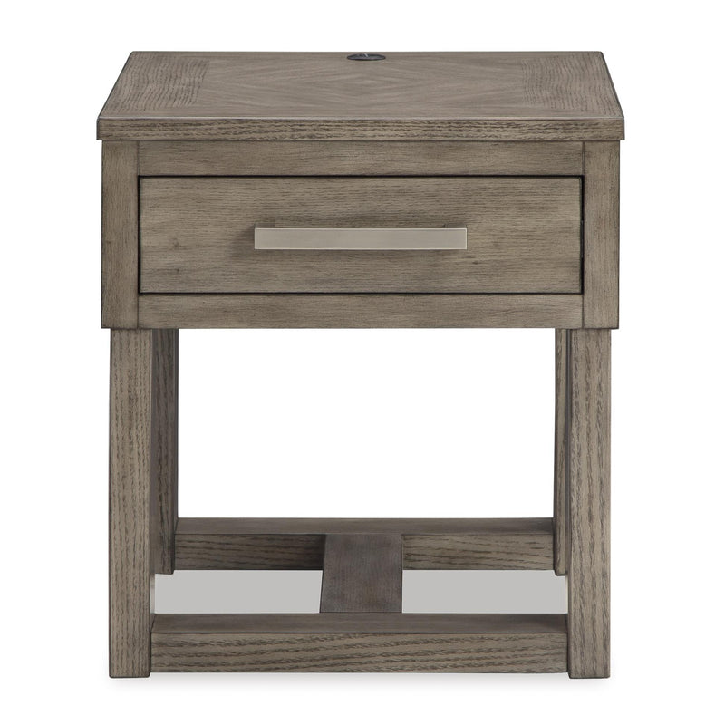  Signature Design by Ashley Loyaska T854-3 Rectangular End Table IMAGE 3