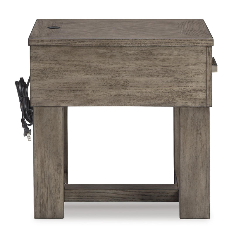  Signature Design by Ashley Loyaska T854-3 Rectangular End Table IMAGE 4