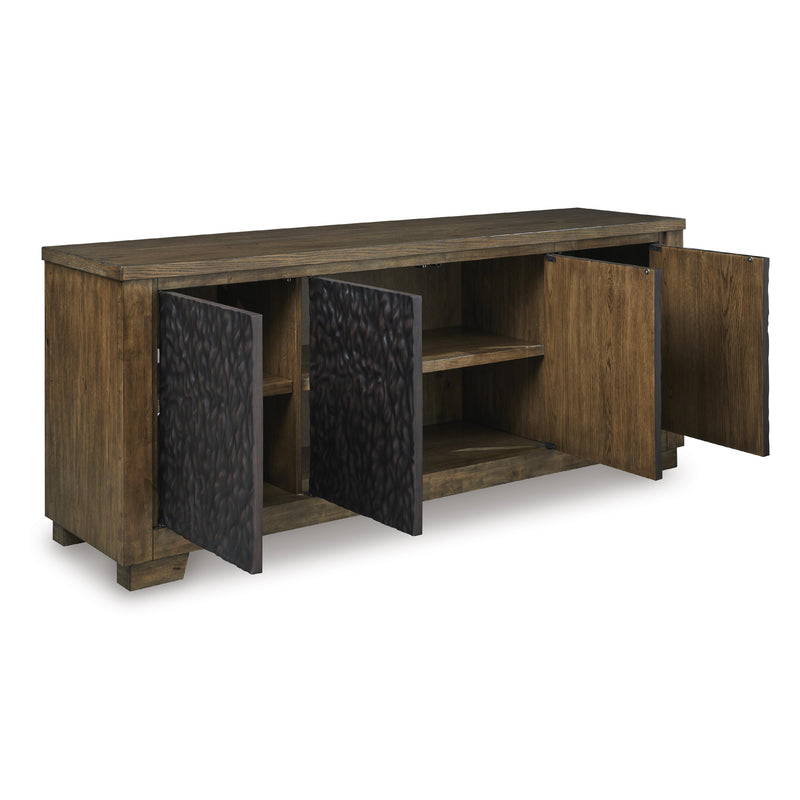 Signature Design by Ashley Rosswain TV Stand W763-68 IMAGE 2
