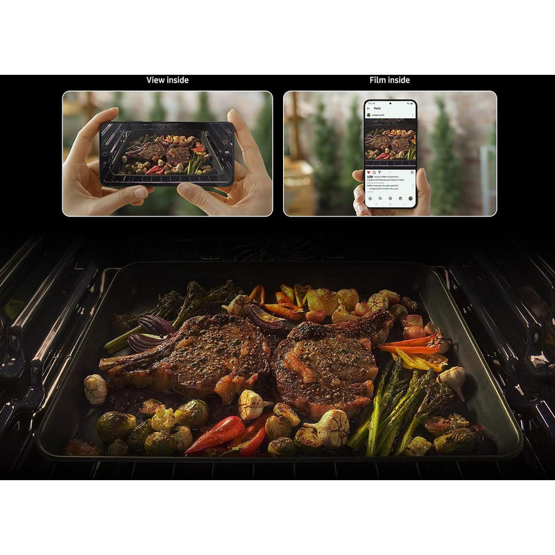  Samsung 6.3 cu. ft. Bespoke Smart Slide-In Electric Range NSE6DB850012 - 182276 IMAGE 10