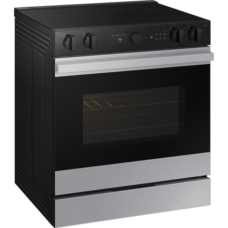  Samsung 6.3 cu. ft. Bespoke Smart Slide-In Electric Range NSE6DG8500SR - 182274 IMAGE 2