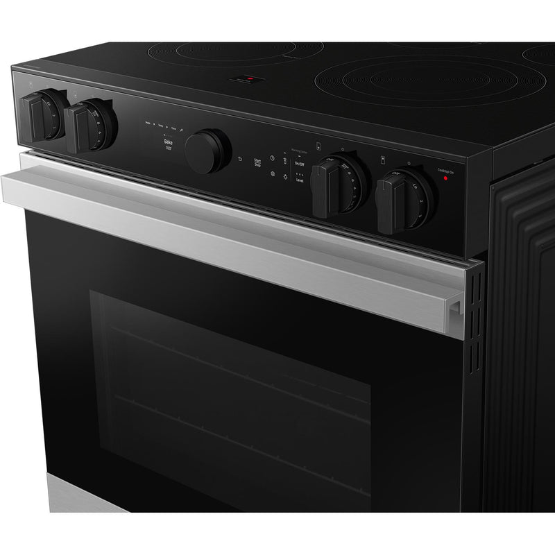  Samsung 6.3 cu. ft. Bespoke Smart Slide-In Electric Range NSE6DG8500SR - 182274 IMAGE 4