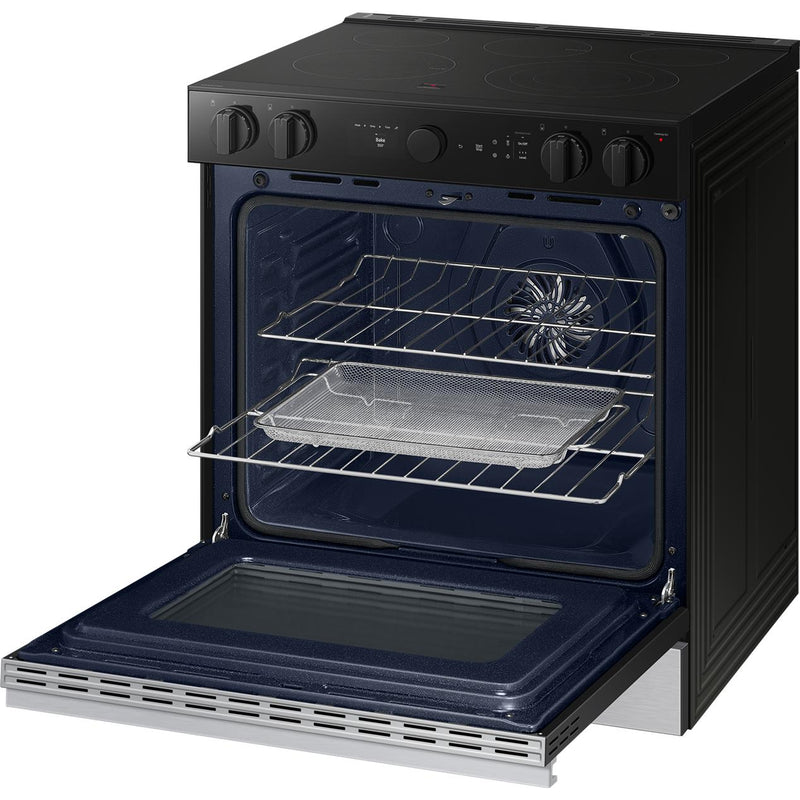  Samsung 6.3 cu. ft. Bespoke Smart Slide-In Electric Range NSE6DG8500SR - 182274 IMAGE 7