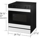 Samsung 6.3 cu. ft. Bespoke Smart Slide-In Electric Range NSE6DB870012/AC IMAGE 10
