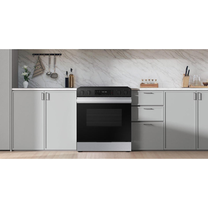  Samsung 6.3 cu. ft. Bespoke Smart Slide-In Electric Range NSE6DG8100SR - 182272 IMAGE 11