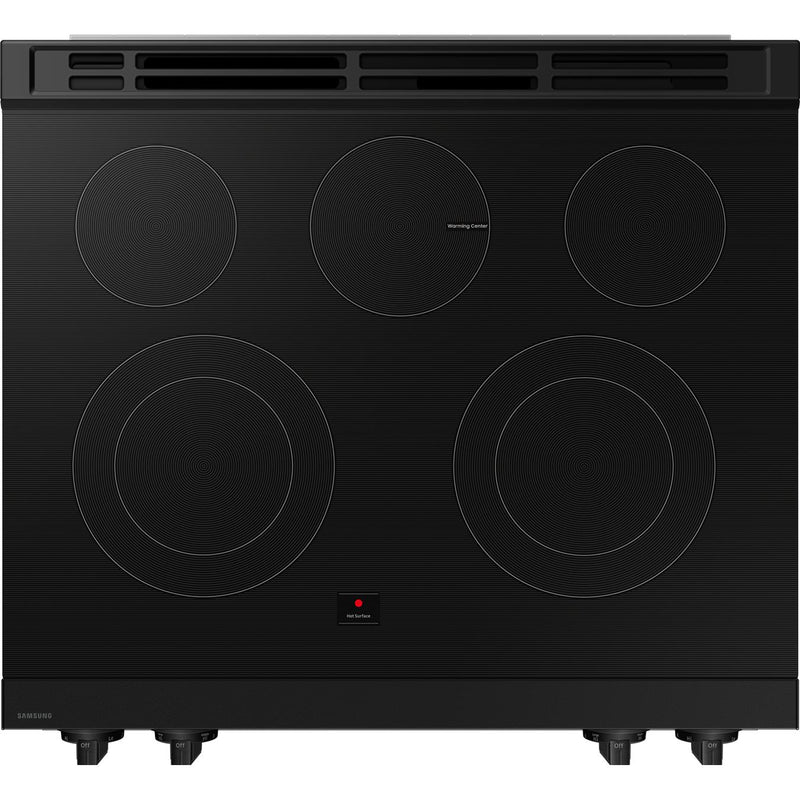  Samsung 6.3 cu. ft. Bespoke Smart Slide-In Electric Range NSE6DG8100SR - 182272 IMAGE 3