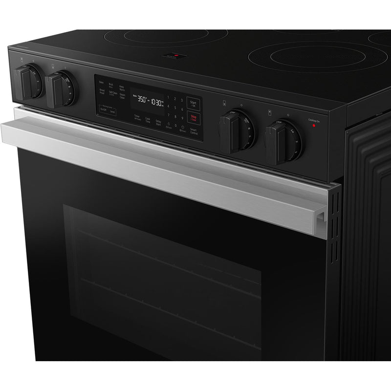 Samsung 6.3 cu. ft. Bespoke Smart Slide-In Electric Range NSE6DG8100SR - 182272 IMAGE 4