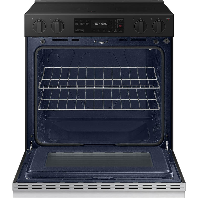  Samsung 6.3 cu. ft. Bespoke Smart Slide-In Electric Range NSE6DG8100SR - 182272 IMAGE 5