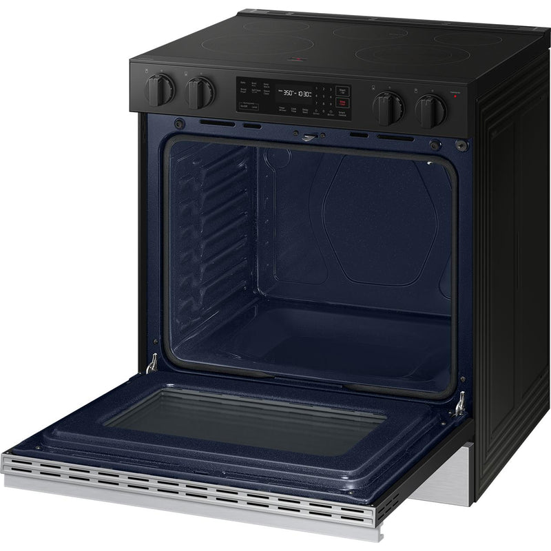  Samsung 6.3 cu. ft. Bespoke Smart Slide-In Electric Range NSE6DG8100SR - 182272 IMAGE 6