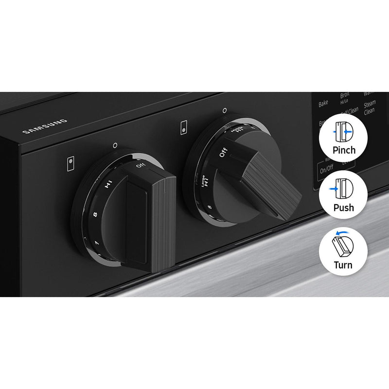 Samsung 6.3 cu. ft. Bespoke Smart Slide-In Electric Range NSE6DG8100SR - 182272 IMAGE 9
