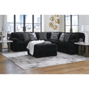  Signature Design by Ashley Midnight-Madness 98103S6 3 pc Sectional IMAGE 6