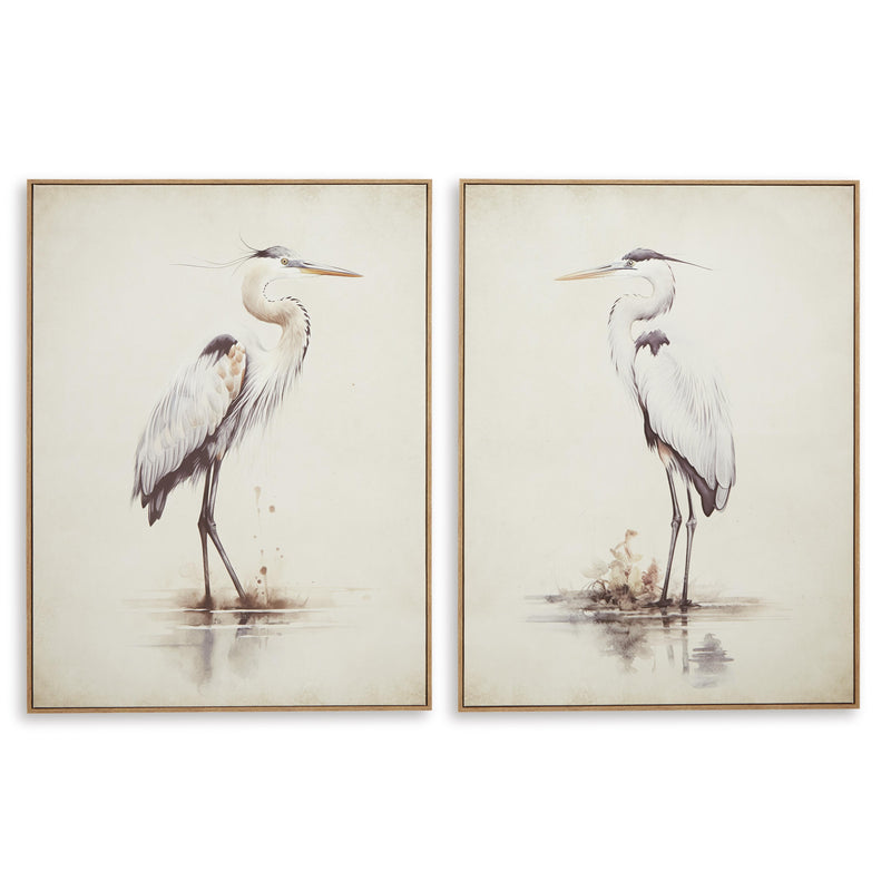  Signature Design by Ashley Aubinell A8000414 Wall Art Set IMAGE 2
