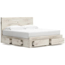  Signature Design by Ashley Lawroy B2310B14 King Panel Storage Bed IMAGE 2
