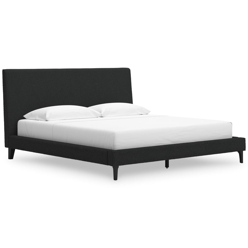  Signature Design by Ashley Cadmori B2616-82 King UPH Bed with Roll Slats IMAGE 1