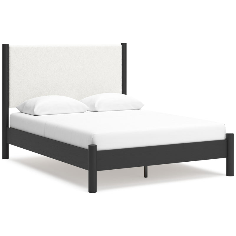  Signature Design by Ashley Cadmori B2616B2 Queen Upholstered Panel Bed IMAGE 1