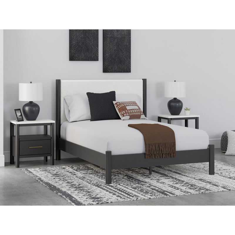  Signature Design by Ashley Cadmori B2616B2 Queen Upholstered Panel Bed IMAGE 5