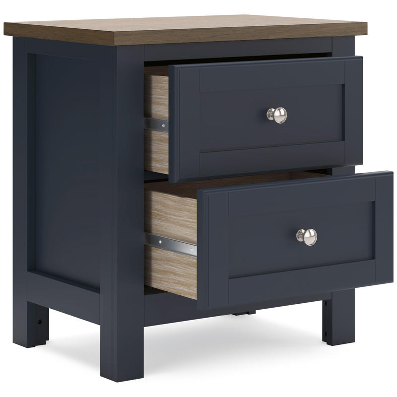  Signature Design by Ashley Landocken B414-92 Two Drawer Night Stand IMAGE 2