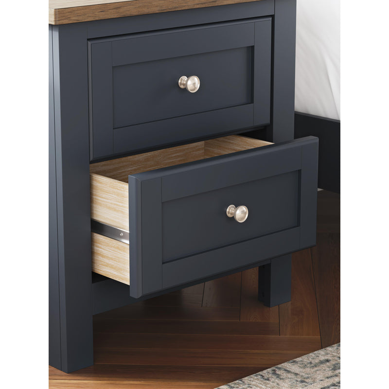  Signature Design by Ashley Landocken B414-92 Two Drawer Night Stand IMAGE 8