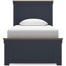 Signature Design by Ashley Landocken B414B2 Twin Panel Bed IMAGE 2