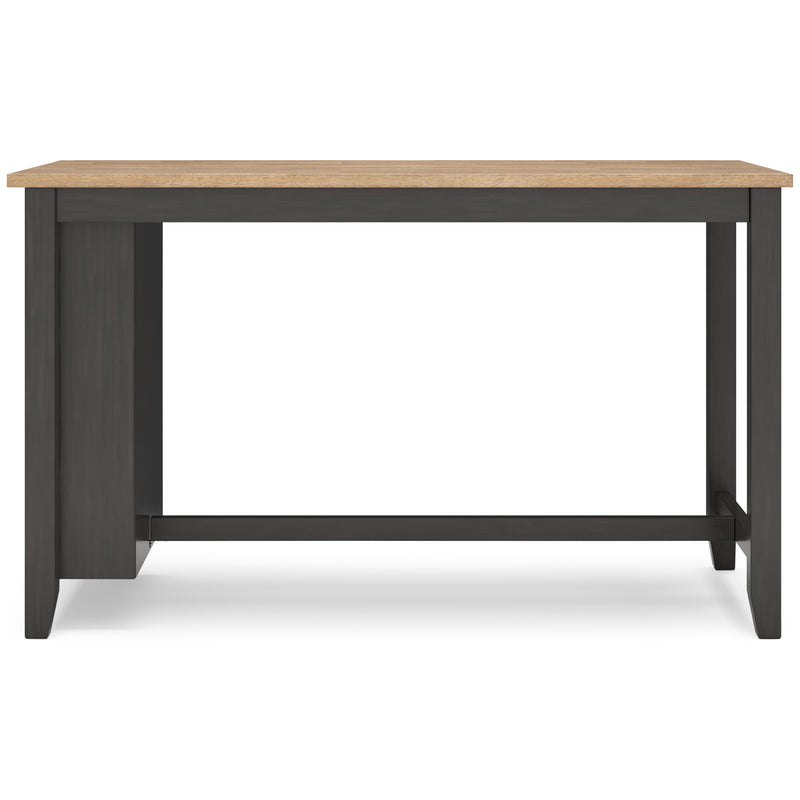  Signature Design by Ashley Gesthaven D396-13 Rectangular Dining Room Counter Table IMAGE 2