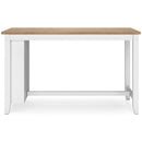  Signature Design by Ashley Gesthaven D398-13 Rectangular Dining Room Counter Table IMAGE 2
