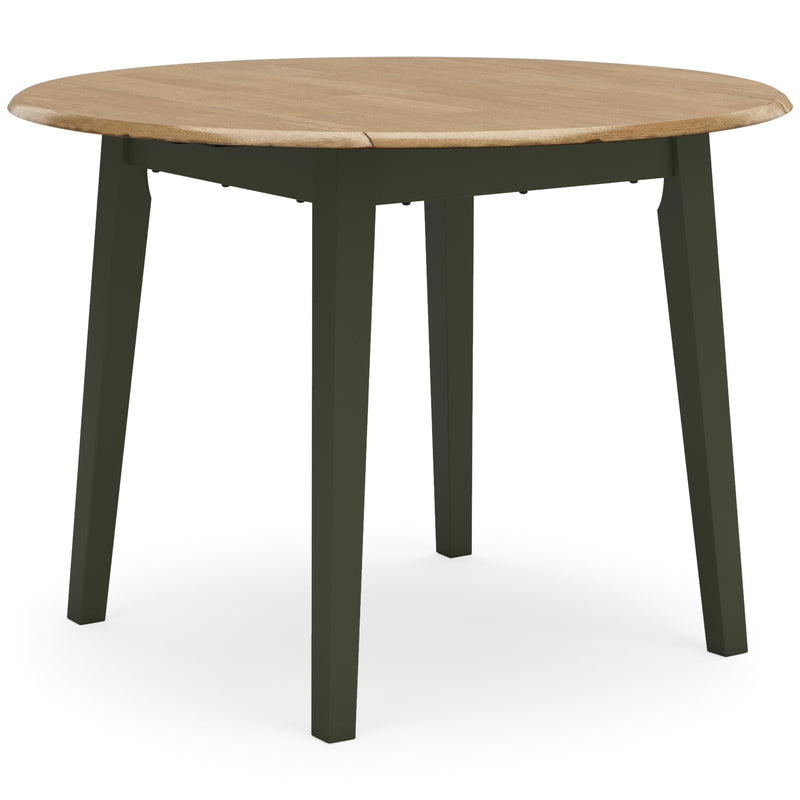  Signature Design by Ashley Gesthaven D401-15 Round Dining Room Drop Leaf Table IMAGE 1