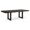  Signature Design by Ashley Neymorton D618-35 Rectangular Dining Room Butterfly Extension Table IMAGE 1