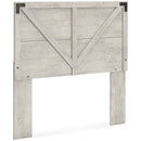  Signature Design by Ashley Shawburn EB4123-156 Full Crossbuck Panel Headboard IMAGE 1
