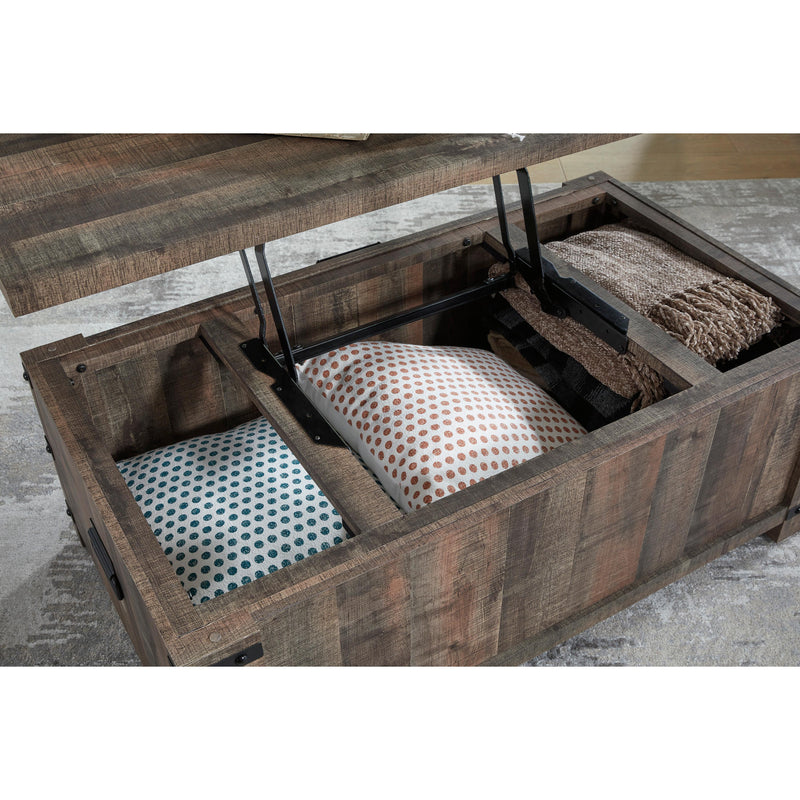  Signature Design by Ashley Hollum T466T1 Lift-top Coffee Table and 2 End Tables IMAGE 4