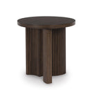  Signature Design by Ashley Korestone T689-6 Round End Table IMAGE 1