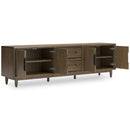  Signature Design by Ashley Roanhowe W769-68 Extra Large TV Stand IMAGE 2
