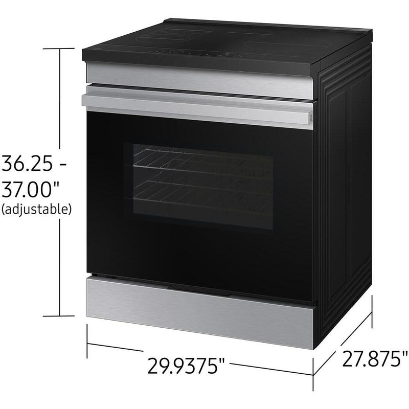  Samsung 6.3 cu. ft. Bespoke Smart Slide-In Induction Range NSI6DG9100SR - 185657 IMAGE 11
