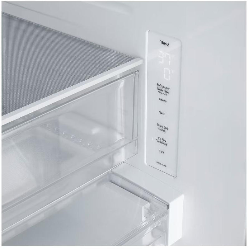 LG 33-inch, 20 cu.ft. French 3-Door Refrigerator LF20C6330S IMAGE 4
