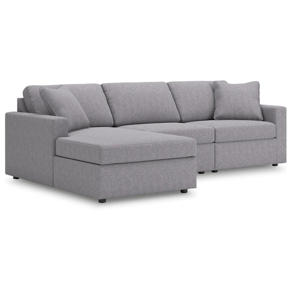  Signature Design by Ashley Modmax 92104S17 3 pc Sectional Chaise Sofa IMAGE 1