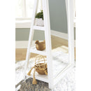  Signature Design by Ashley Evesen A8010383 Floor Standing Mirror with Storage IMAGE 7
