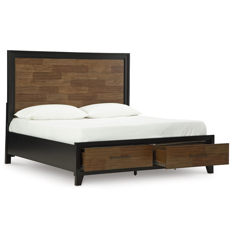 Benchcraft Kraeburn B496B13 California King Panel Storage Bed IMAGE 2