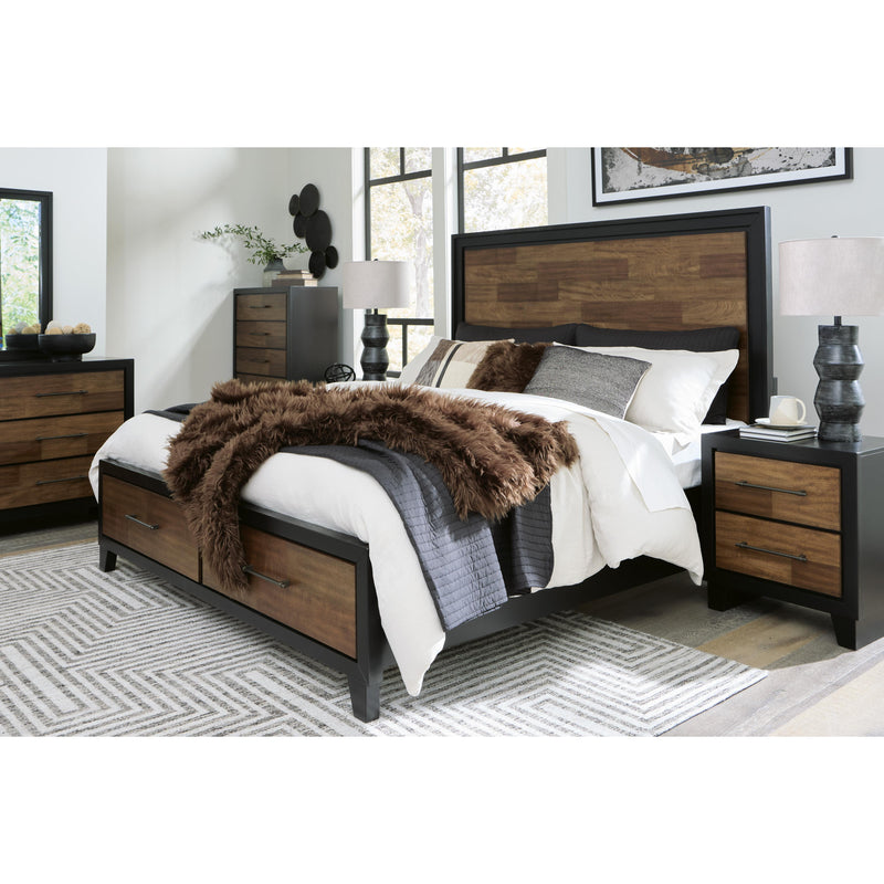 Benchcraft Kraeburn B496B13 California King Panel Storage Bed IMAGE 7