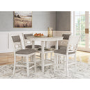  Signature Design by Ashley Erinberg D423-223 Dining Room Counter Table Set IMAGE 4