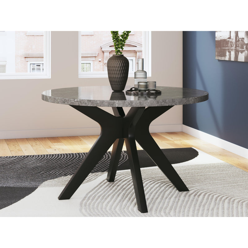  Signature Design by Ashley Glinari D476-15 Round Dining Room Table IMAGE 4