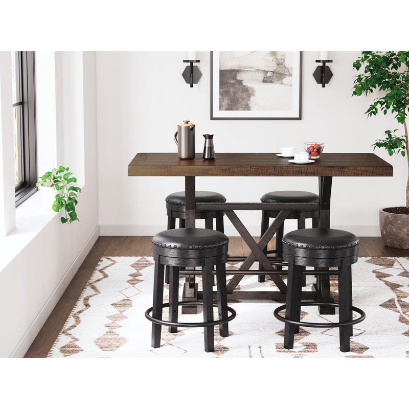  Signature Design by Ashley Valebeck D546-824 Upholstered Swivel Stool IMAGE 6