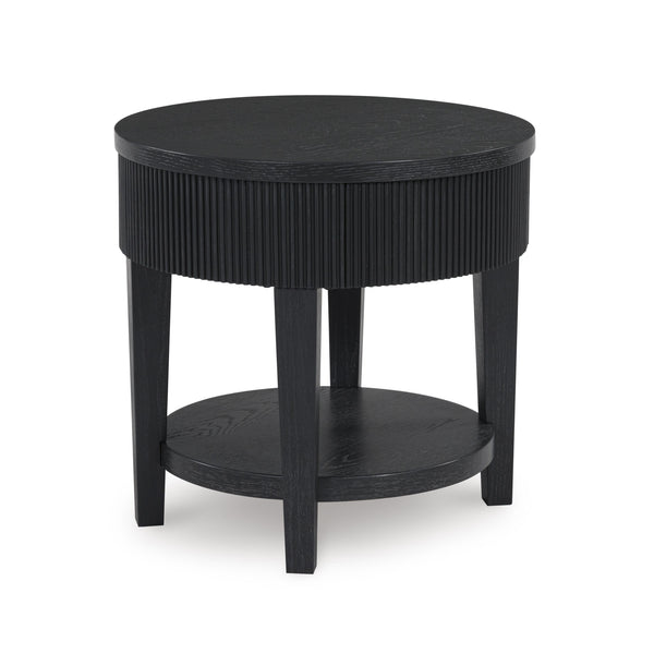  Signature Design by Ashley Marstream T551-6 Round End Table IMAGE 1