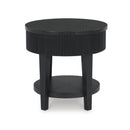  Signature Design by Ashley Marstream T551-6 Round End Table IMAGE 4