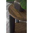  Signature Design by Ashley Kraeburn T624-6 Round End Table IMAGE 6