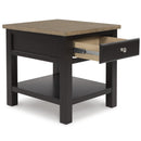  Signature Design by Ashley Drazmine T734-3 Rectangular End Table IMAGE 2