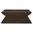  Signature Design by Ashley Hannodream T821-8 Square Cocktail Table IMAGE 2