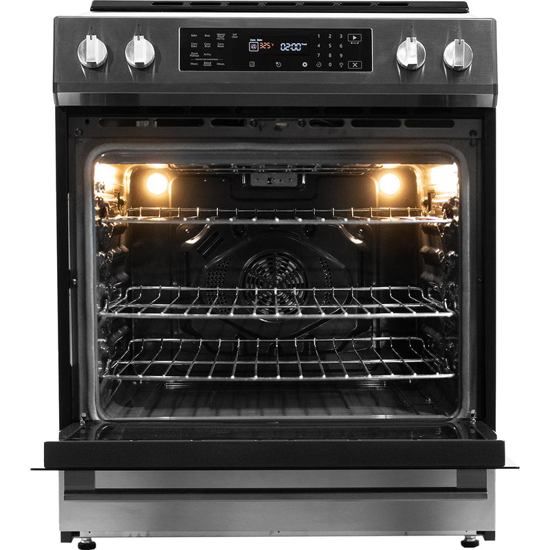 Danby 30-inch Slide-in Induction Range with True European Convection DIRC300BSSC IMAGE 4