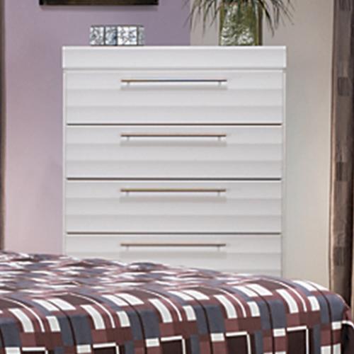 Dynamic Furniture Dove 5-Drawer Chest 171827 IMAGE 1