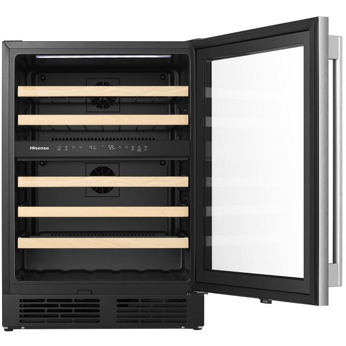  Hisense 46-Bottle Wine Cooler with Wifi HWD046N6SS IMAGE 4